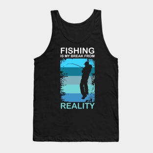 Fisherman angler fishing fishing Tank Top